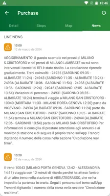 Trenord - Train Timetable android App screenshot 10