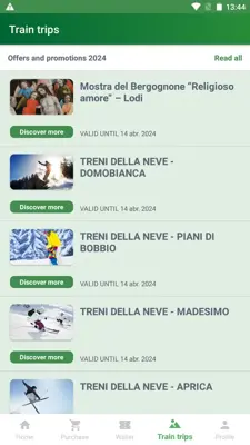 Trenord - Train Timetable android App screenshot 1