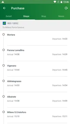 Trenord - Train Timetable android App screenshot 8